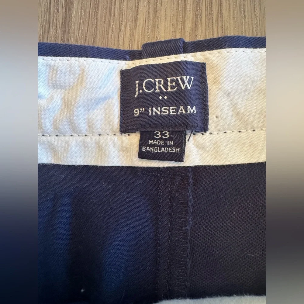 J. Crew Blue Chino Shorts